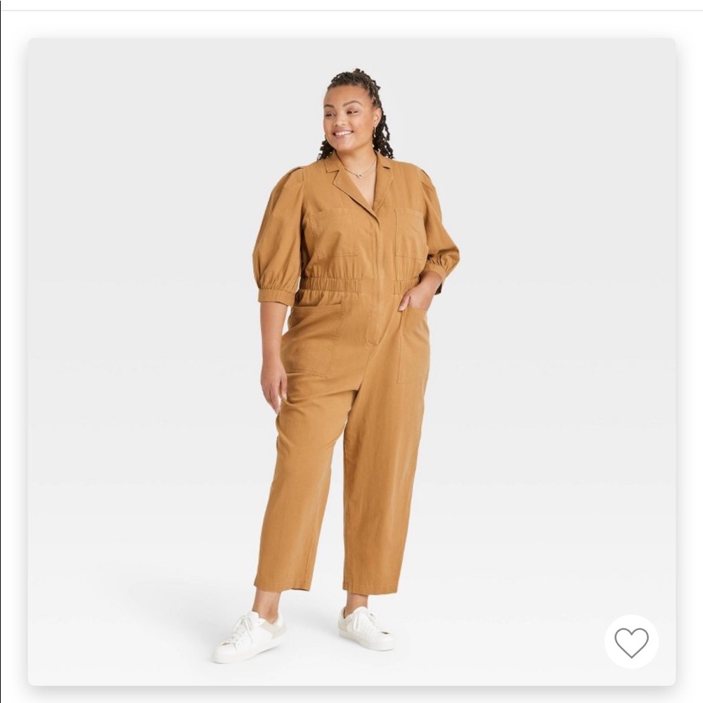 Mustard boiler suit 20W